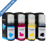 4 Bottle set of CMYK Dye Sublimation Ink for Epson EcoTank Printers using 103 or 104 Series Inks.