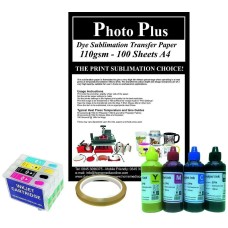 Dye Sublimation Accessory Kit for Epson Printers Using T1295 Cartridges.