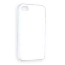 White Rubber iPhone 4 - Sublimation Case