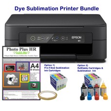 Crafter's Sublimation Printer Bundle - Epson XP-2200 with Sublimation Accessory Kit Options.